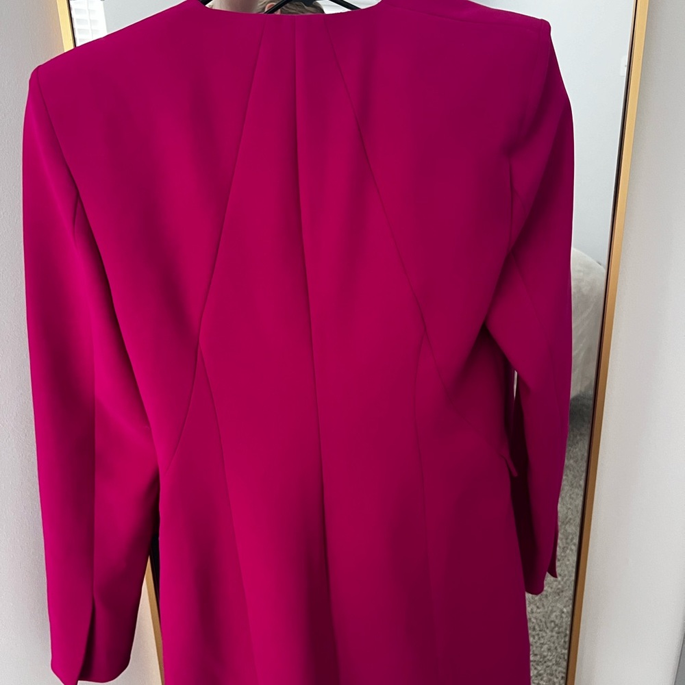 Pink Zara blazer dress! Only worn once for my birthday! - Picture 4 of 7